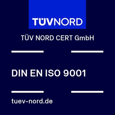 TN Prüfzeichen DIN EN ISO 9001