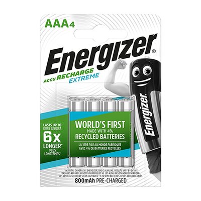 SR recommends: Energizer NiMH 1.2 V (pre-charged)