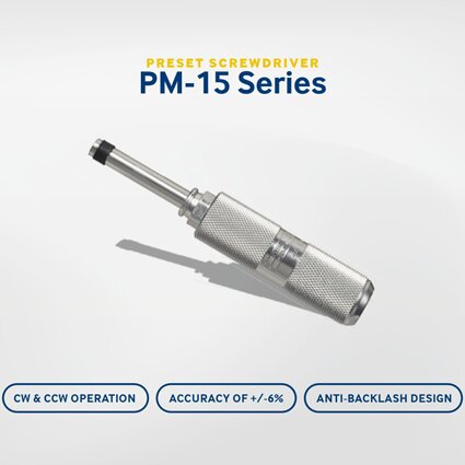 Sturtevant Richmont PM : Cam-Over Preset Torque Screwdrivers (aka ...