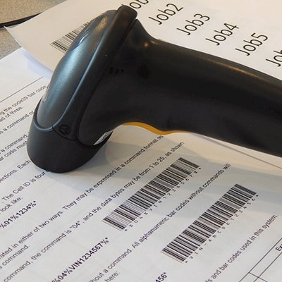 barcode scanner option