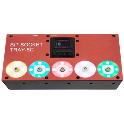 Mountz Bit Socket Tray-5C (Vorderansicht)