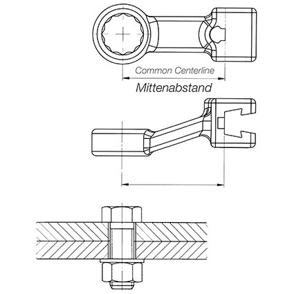 Mittenabstand