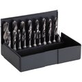 19-tlg. Set Kernloch-Spiralbohrer-Bits