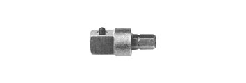 C 6.3 square adaptor w spring & pin