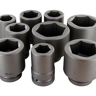 Option: Hochmoment-Kraftnüsse 1 Zoll 4kt