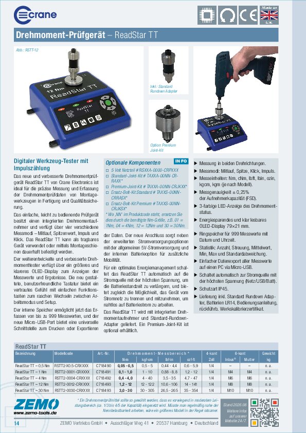 Crane ReadStar TT (2020)