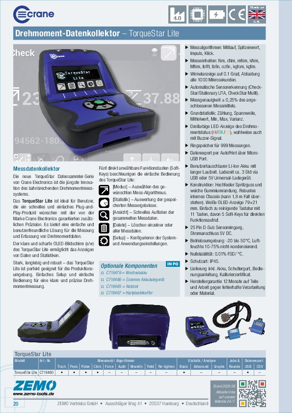 Crane TorqueStar Lite