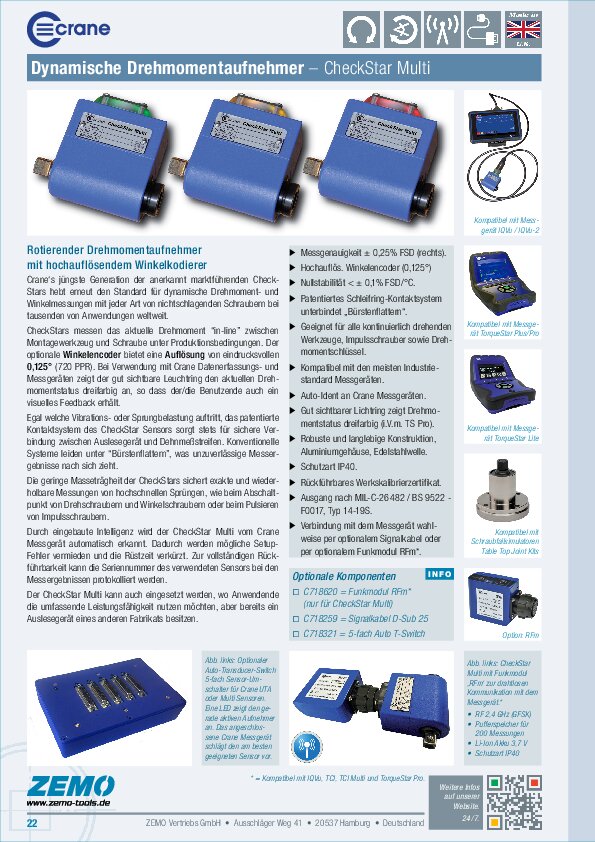 Crane CheckStar Multi