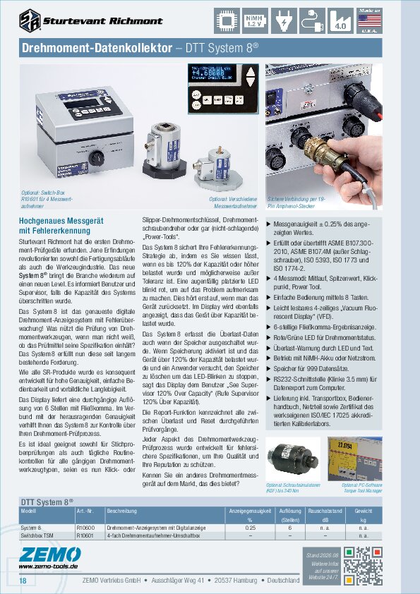 Sturtevant Richmont DTT System 8