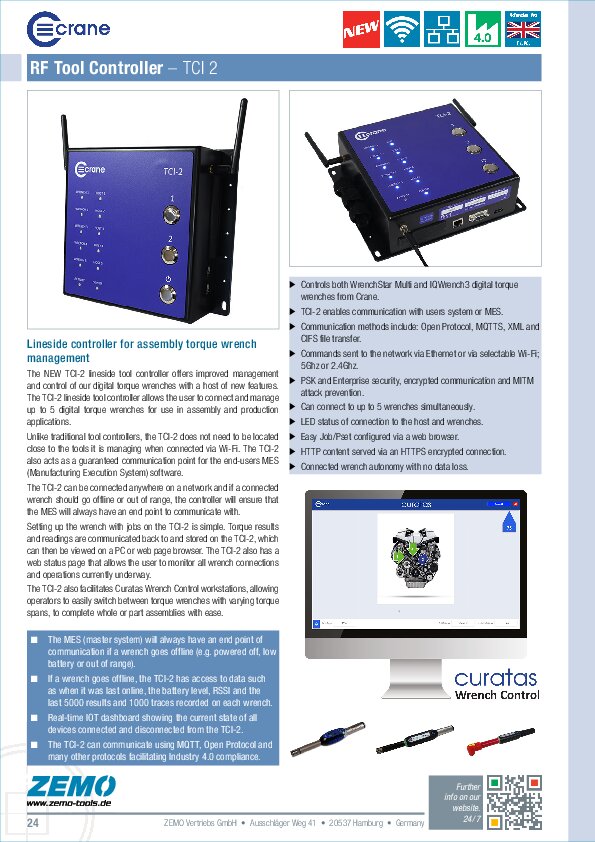 Crane TCI-2 Tool Control Interface