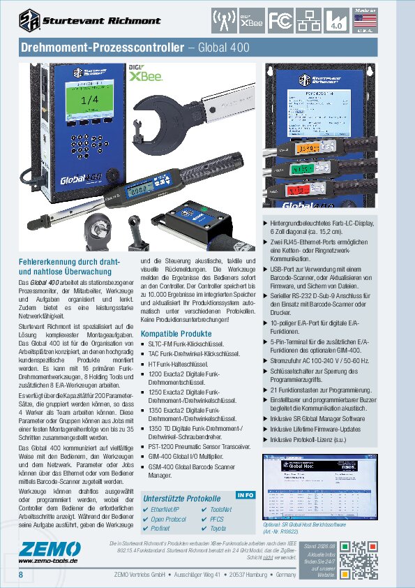 Sturtevant Richmont Global 400