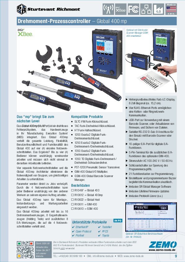 Sturtevant Richmont Global 400mp