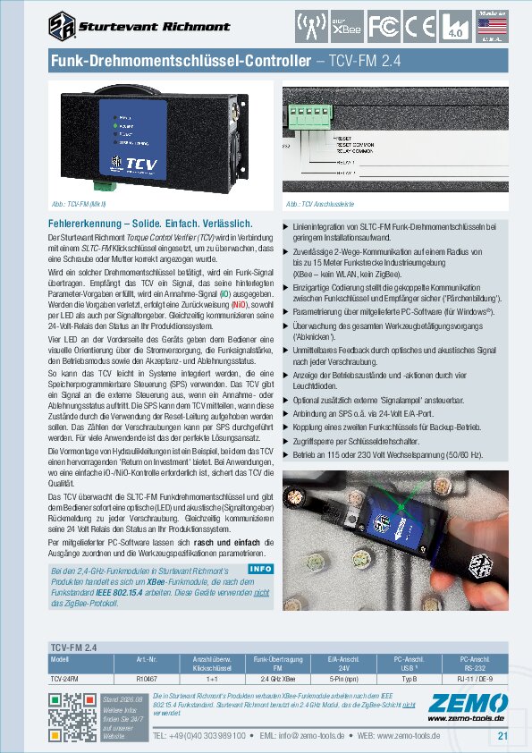 Sturtevant Richmont TCV-24FM