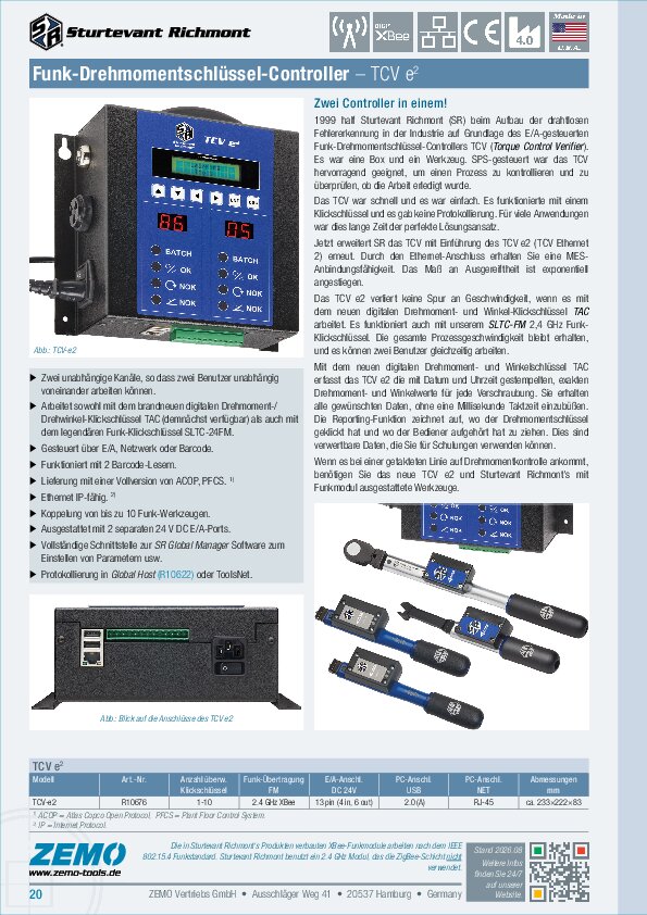 Sturtevant Richmont TCV-e2