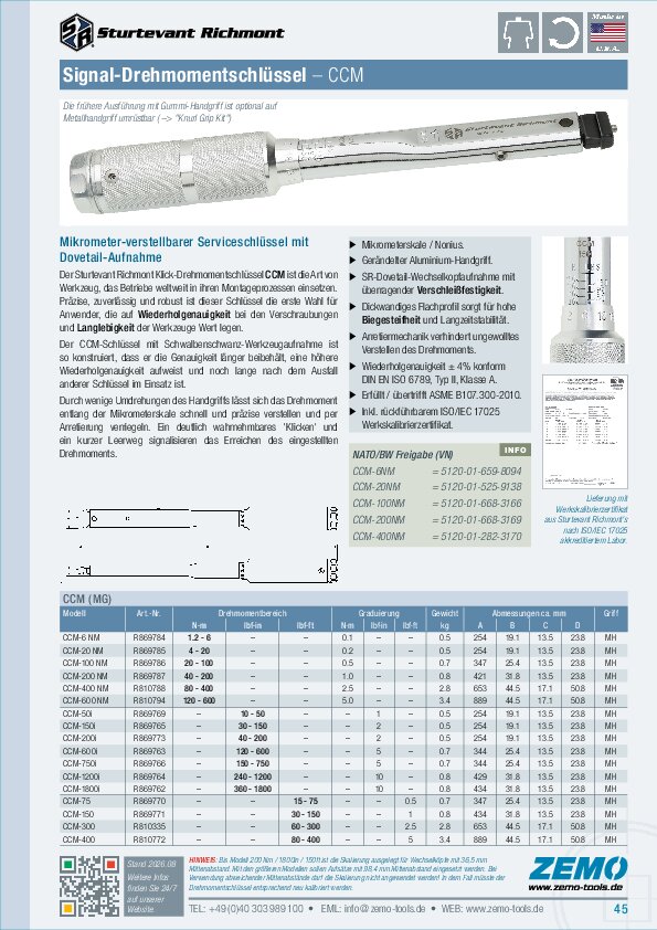 Sturtevant Richmont CCM (MG)