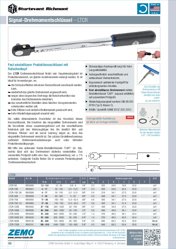 Sturtevant Richmont LTCR