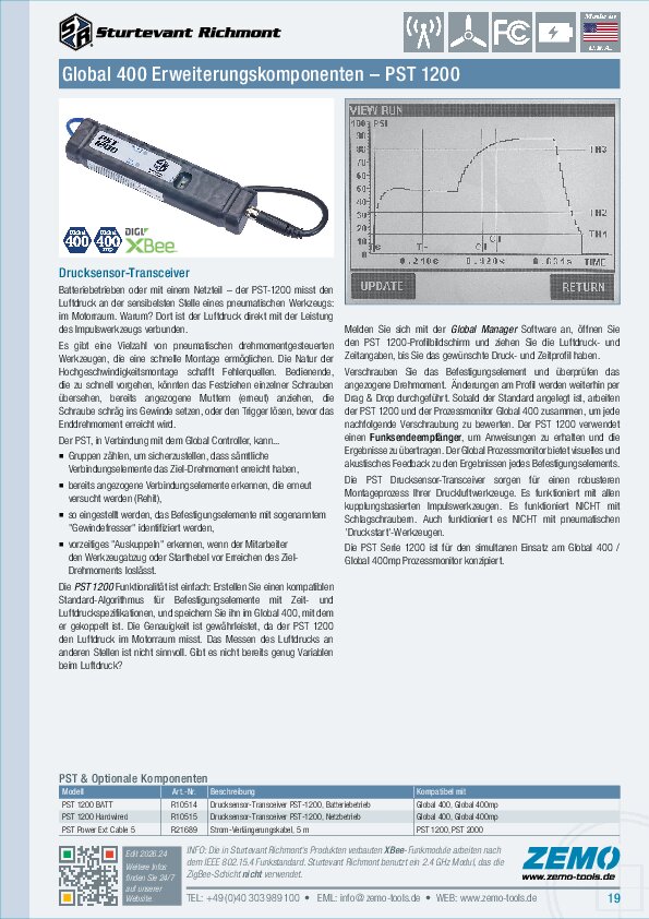 Sturtevant Richmont PST-1200