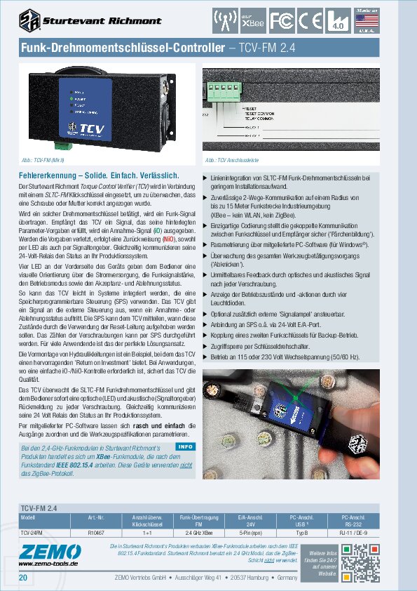 Sturtevant Richmont TCV-24FM