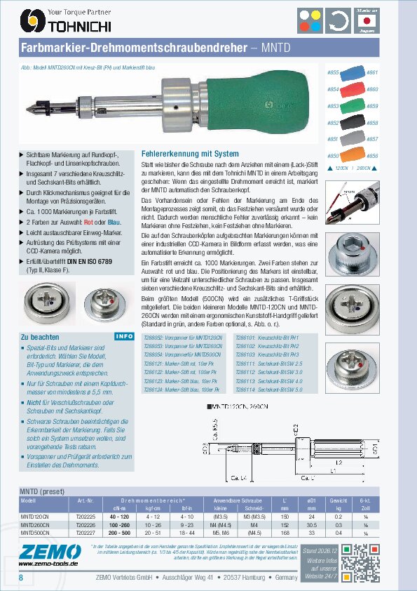 Tohnichi MNTD