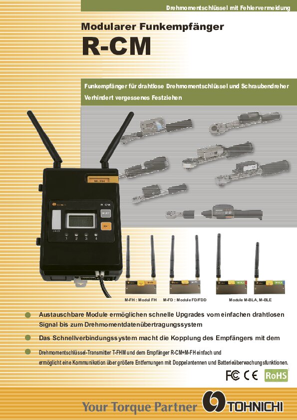 Tohnichi R-CM Funkempfänger