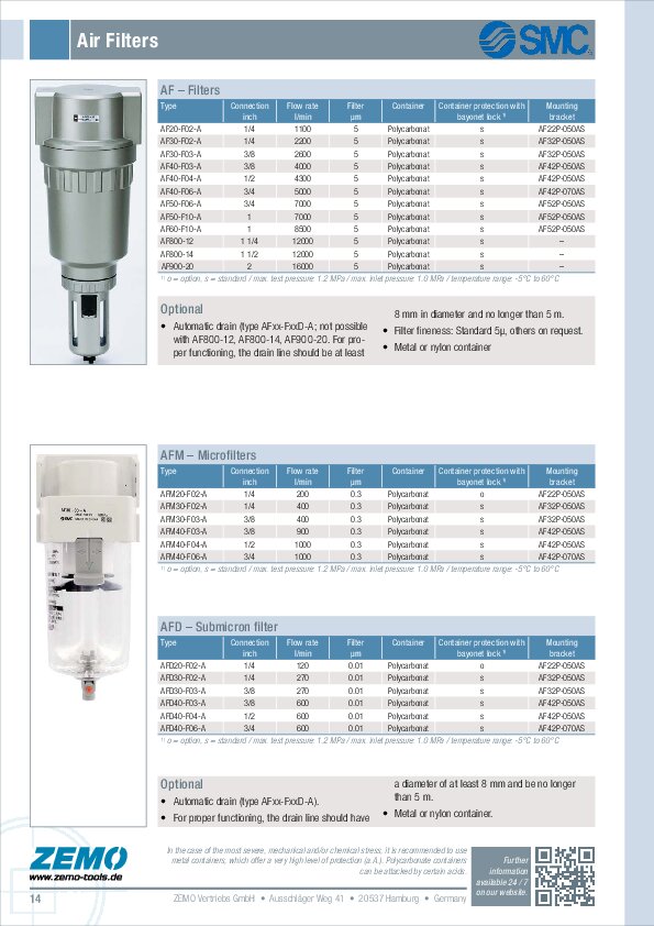 compressed air filters